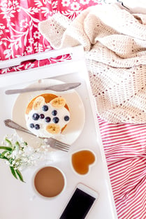 There are few things that feel as luxurious as breakfast in bed.