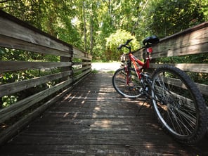 Biking and hiking trails around Jax is a great way to keep your February fit.